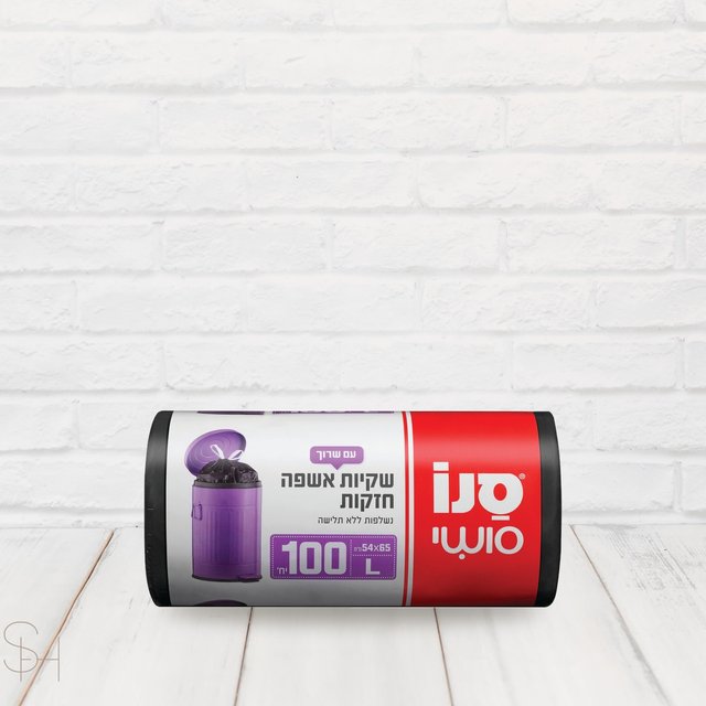 שקיות L 100 יח סנו